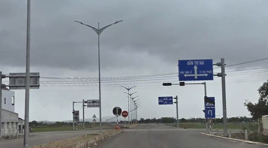 Proiect de iluminat stradal cu led de 180 W în Vietnam